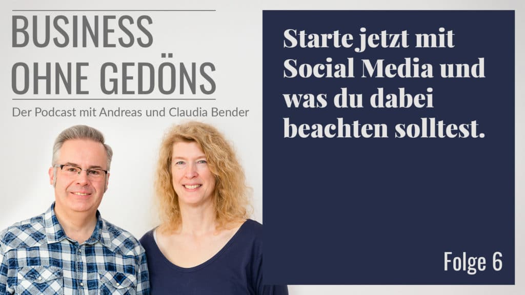 Business ohne Gedöns - Podcast-Cover Folge 006