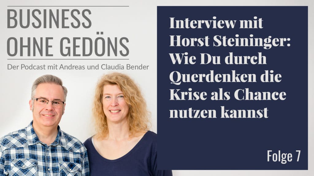 Business ohne Gedöns - Podcast-Cover Folge 007