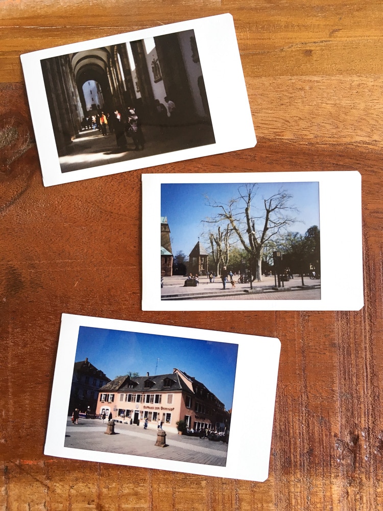 Mit der Instax in Speyer | © Andreas Bender